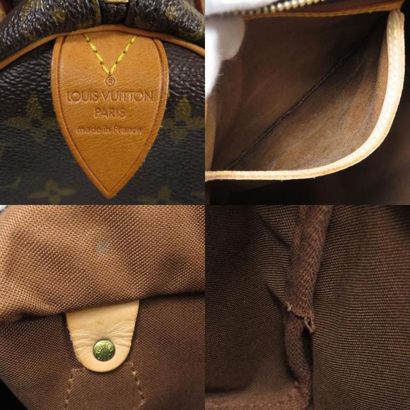 Louis Vuitton Speedy 25 Shoulder Bag Monogram Canvas - Picture 6 of 9